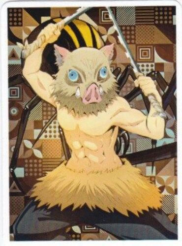 Autocollant Kimetsu No Yaiba : Demon Slayer - Hashibira Inosuke (Manga, Animé, Shonen)