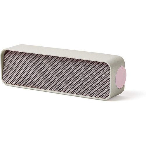Oslo Sound Enceinte Bluetooth 3w Gris Clair/rose