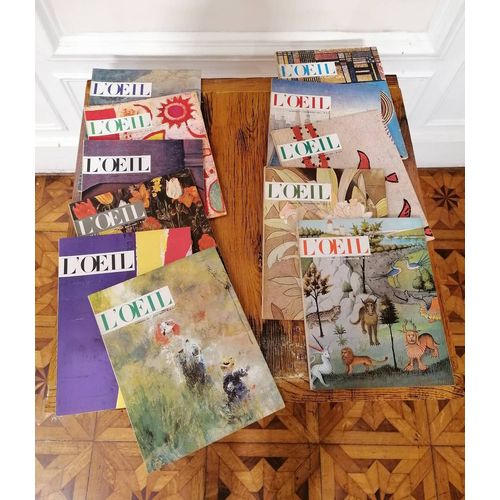 L'oeil Revue D'art Année 1960