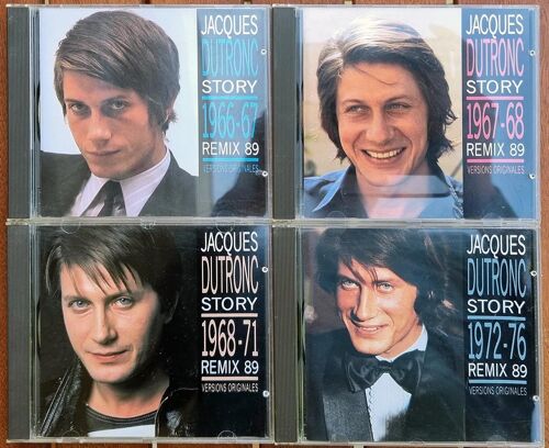 Lot De 4 Cd Jacques Dutronc Story Remix 89