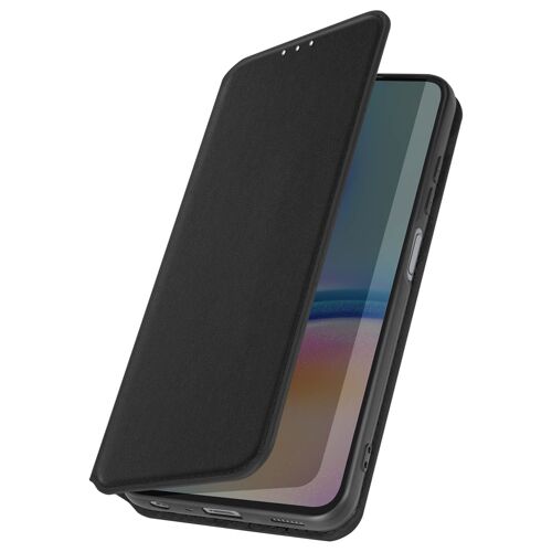 Étui pour Galaxy A05s Porte-carte Support Vidéo Clapet Magnétique Noir
