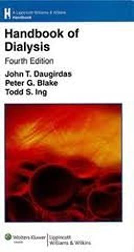 Handbook Of Dialysis 4th (Forth) Edition