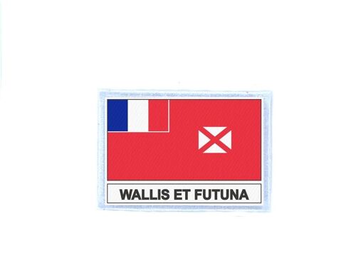 Ecusson Patch Badge Imprime Drapeau Wf Wallis Futuna