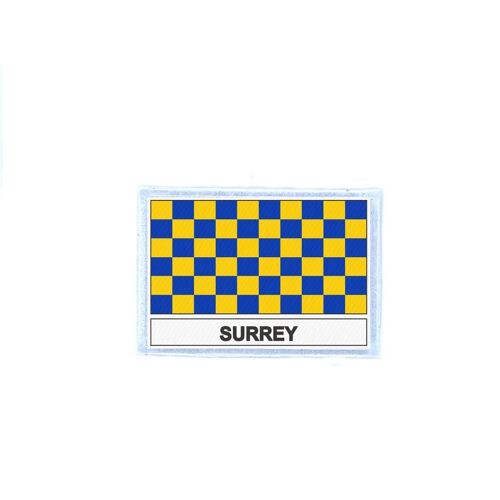 Ecusson Patch Badge Imprime Drapeau Royaume Uni Surrey