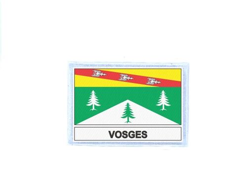 Ecusson Patch Badge Imprime Drapeau Vosges Departement