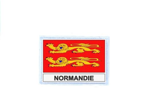 Ecusson Patch Badge Imprime Drapeau Normandie Normand