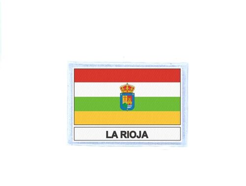 Ecusson Patch Badge Imprime Drapeau La Rioja