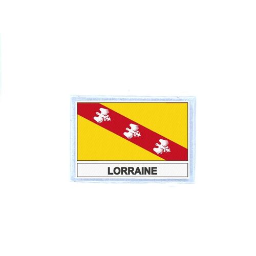 Ecusson Patch Badge Imprime Drapeau Lorraine Departement