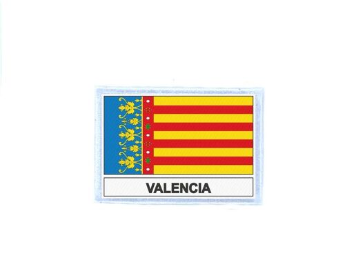 Ecusson Patch Badge Imprime Drapeau Valencia Valence