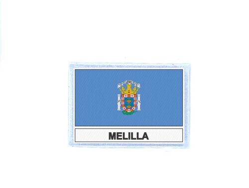 Ecusson Patch Badge Imprime Drapeau Melilla