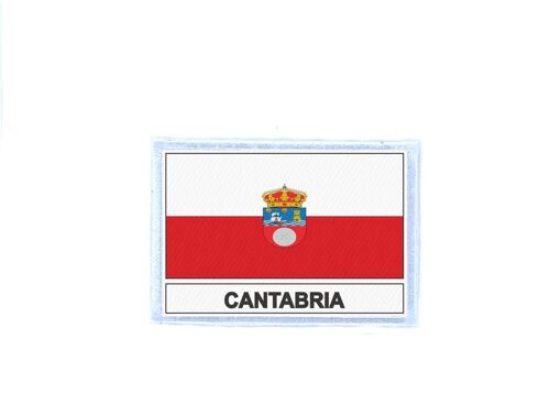 Ecusson Patch Badge Imprime Drapeau Cantabria