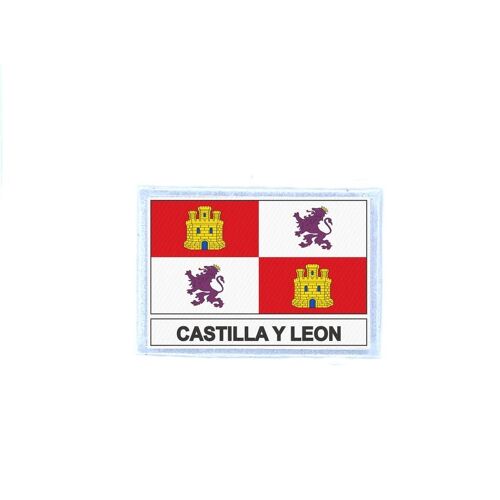 Ecusson Patch Badge Imprime Drapeau Castilla Y Leon