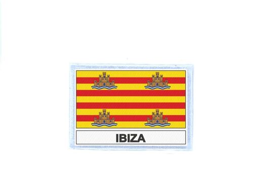 Ecusson Patch Badge Imprime Drapeau Ibiza