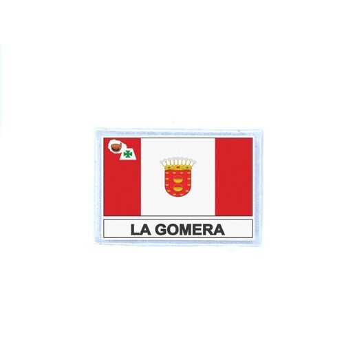 Ecusson Patch Badge Imprime Drapeau La Gomera