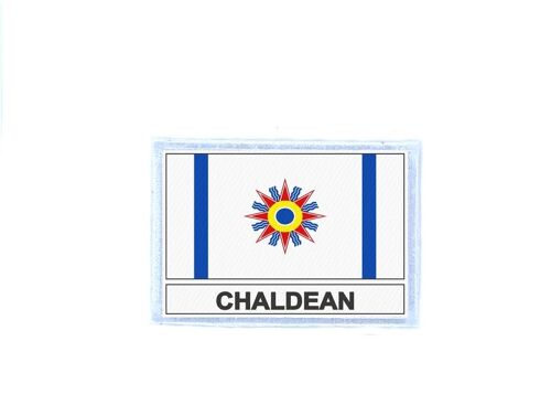 Ecusson Patch Badge Imprime Drapeau Chaldeens Assyro