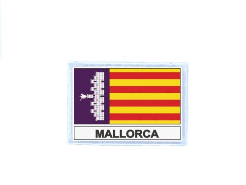 Ecusson Patch Badge Imprime Drapeau Mallorca Majorque