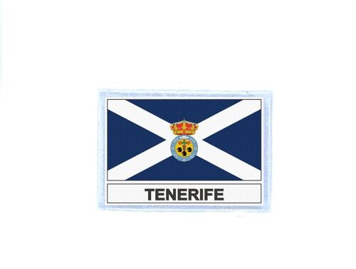 Ecusson Patch Badge Imprime Drapeau Tenerife