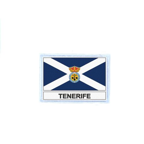 Ecusson Patch Badge Imprime Drapeau Tenerife
