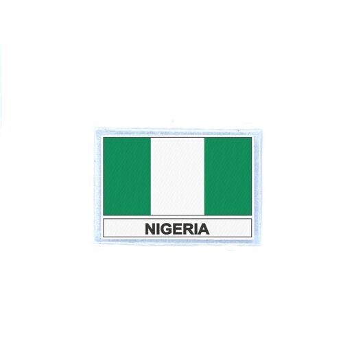 Ecusson Patch Badge Imprime Drapeau Ngr Nigeria
