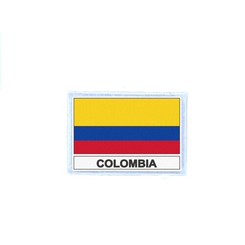 Ecusson Patch Badge Imprime Drapeau Co Colombie