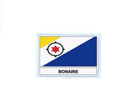 Ecusson Patch Badge Imprime Drapeau Bq Bonaire