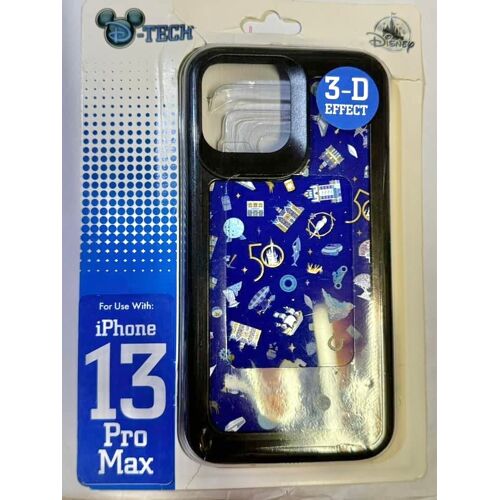 Coque Protection Case Iphone Iphone 13 Pro Max 50th Anniversary Walt Disney World Disneyland Disney Parks D-Tech Mickey Donald Minnie Tiki Usa Floride Orlando Californie Florida Amerique Souvenir