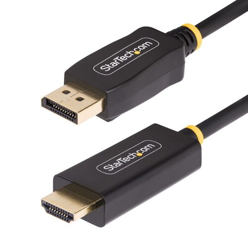 StarTech.com Câble Adaptateur DisplayPort vers HDMI, 2m, 4K60Hz avec HDR - Câble adaptateur - DisplayPort mâle pour HDMI mâle - 2 m - noir - support pour 4K60Hz, prise en charge HDR