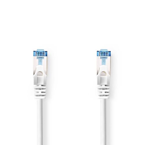 Nedis Ccgl85330wt025 Câble De Réseau Blanc 0,25 M Cat6a S/ftp (s-stp)
