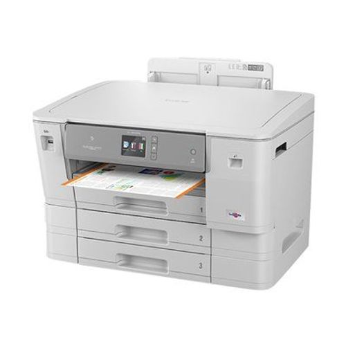 Brother HL-J6100DW - Imprimante - couleur - Recto-verso - jet d'encre - A3/Ledger - 1 200 x 4 800 ppp - jusqu'à 22 ppm (mono)/jusqu'à 20 ppm (couleur) - capacité : 850 feuilles - USB 2.0, LAN...