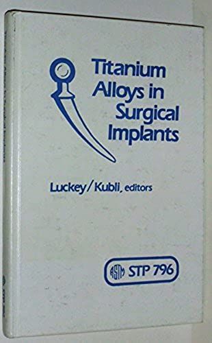 Titanium Alloys In Surgical Implants
