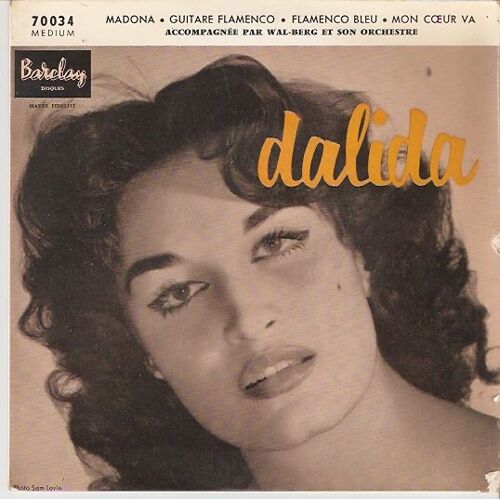 1er Ep Edition De 1958  Madona/Guitare Flamenco/Flamenco Bleu/Mon Coeur Va