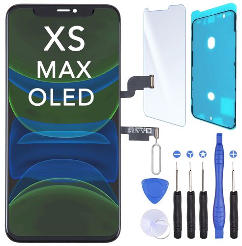 Ecran Oled Remplacement Pour Iphone Xs Max +Joint D'ecran Verre Trempe Et Outils