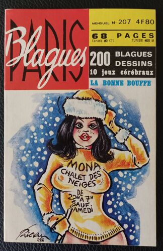 Paris Blagues N°207 De 1980 - Boutique Axonalix