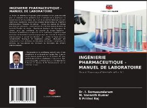 Ingénierie Pharmaceutique - Manuel De Laboratoire