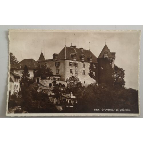 Suisse Gruyere Le Chateau 1932