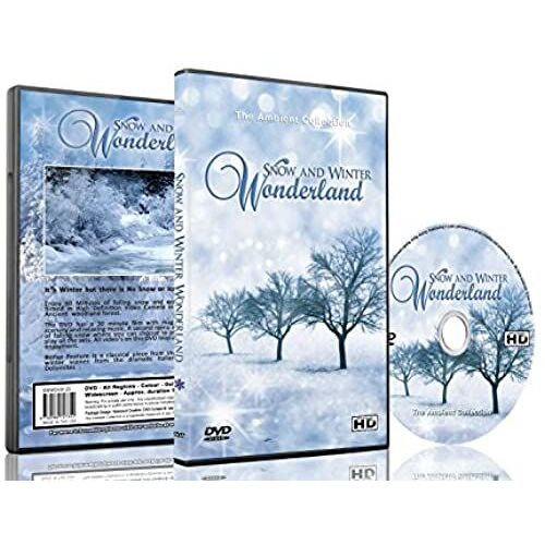Christmas Dvd - Falling Snow & Winter Wonderland With Beautiful Winter Scenery And Snowfalls