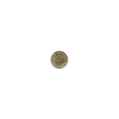 5 Centimes De Franc De 1987.Be.