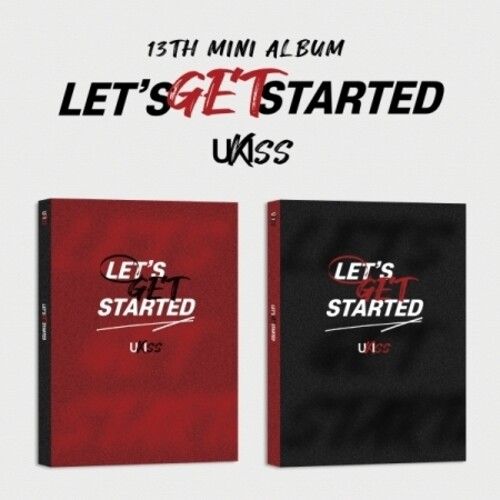 Ukiss - Let's Get Started - Random Card - Incl. 84pg Photobook, 2 Photocards, Postcard, Polaroid + Folded Poster [Compact Discs] Postcard, Photo Book, Photos, Poster, Asia - Import