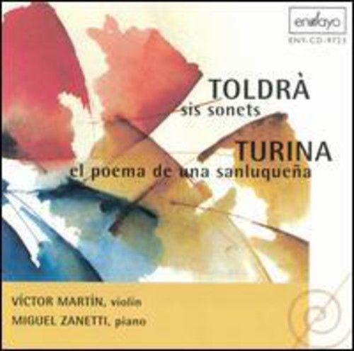 Victor Martin - Music For Violin & Piano By Turina & Toldra [Compact Discs]