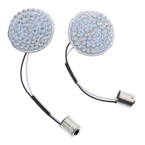 Clignotants Led Jaunes Pour Motos, 2 Pièces, Panneau Lumineux