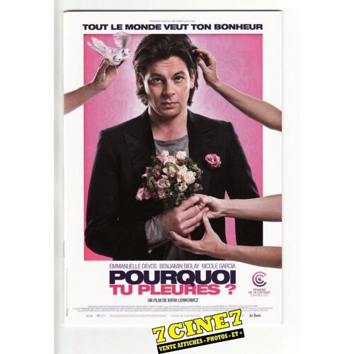 Pourquoi Tu Pleures ? Dossier De Presse Du Film De Katia Lewkowicz  Avec Emmanuele Devos, Benjamin Biolay, Nicole Garcia . 7cine7