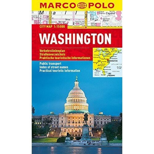 Marco Polo Cityplan Washington 1:15.000