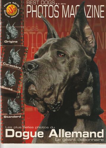 Best Dogs - Photo Magazine - Le Dogue Allemand - Hors Série N0 8