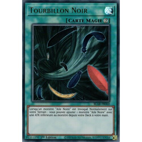 Yu-Gi-Oh! - Blar-Fr060 - Tourbillon Noir - Ultra Rare 1ère Édition