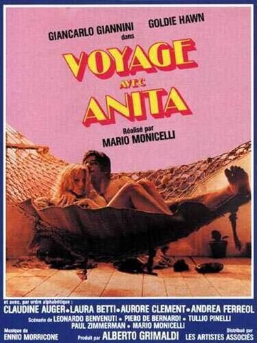Voyage Avec Anita - Goldie Hawn - Affiche Cinema Originale