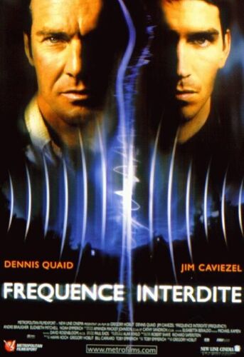 Fréquence Interdite - Dennis Quaid - Affiche Cinema Originale