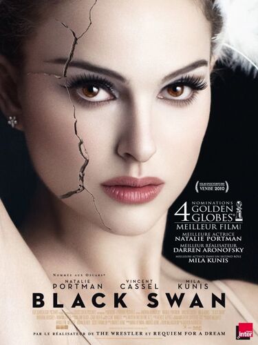 Black Swan - Véritable Affiche De Cinéma Pliée - Format 40x60 Cm - De Darren Aronofsky Avec Natalie Portman, Mila Kunis, Vincent Cassel, Winona Ryder, Barbara Hershey - 2011