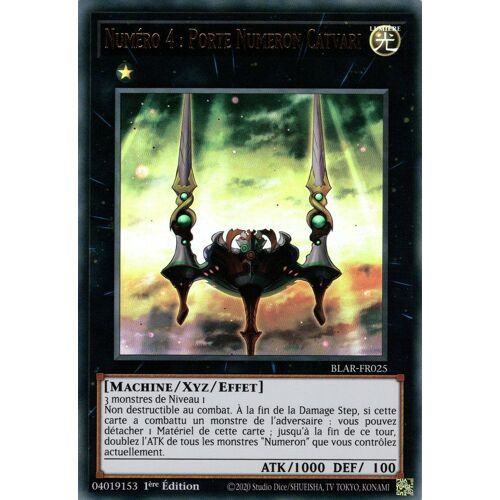 Yugioh! Numéro 4 : Porte Numeron Catvari Blar-Fr025