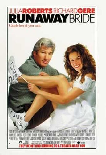 Runaway Bride - Richard Gere, Julia Roberts - Affiche / Poster Envoi En Tube