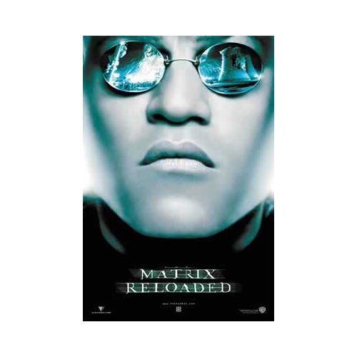 Matrix - Reloaded - Morpheus - Affiche / Poster Envoi En Tube